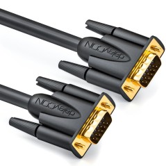 deleyCON VGA Cable - HQ - black - | 510050933
